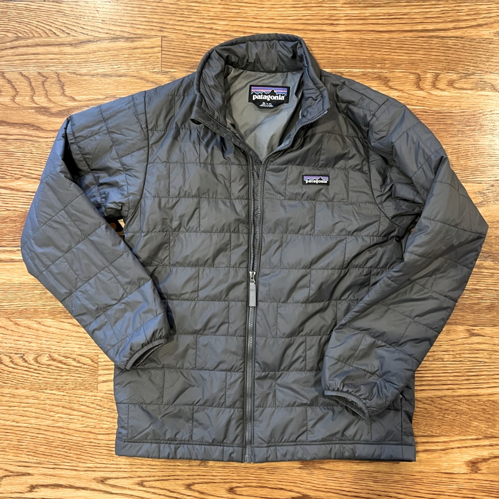 Patagonia Kids XL (14) Nano Puff Brick Quilt Jacket